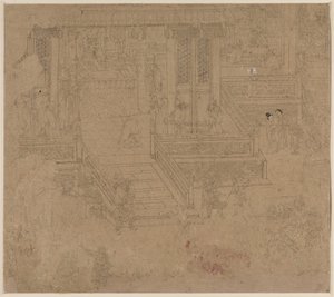 Album der daoistischen und buddhistischen Themen: Könige der Hölle: Blatt 37