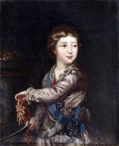 Porträt von Großfürst Alexander Pawlowitsch (1777-1825) als Kind