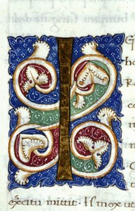 Alphabet: miniaturisierter Buchstabe I von Unknown artist