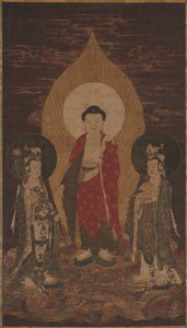 Amitābha-Triade von Unknown artist