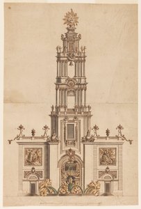 Glockenturm, wahrscheinlich für Ferdinand IV. von Neapel von Unknown artist