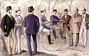 Fahrradfahrt von Unknown artist