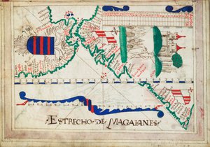 Gebunden in einem Atlas von fünfundzwanzig Karten mit Diagrammen und Tabellen. Portugiesisch oder Spanisch. von Unknown artist