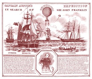 Kapitän Austins Expedition auf der Suche nach Sir John Franklin von Unknown artist