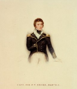 Kapitän P.V. Broke, Royal Navy, frühes 19. Jahrhundert