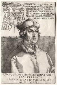 Kardinal Albrecht von Brandenburg - Die kleine Platte