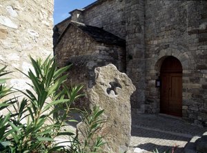 Katharisches Denkmal in Minerve im Hérault