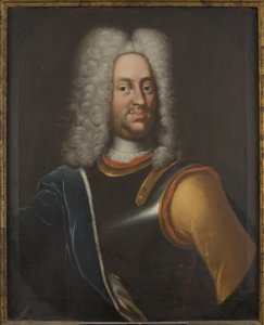 Porträt von Karl I. (1654-1730), Landgraf von Hessen-Kassel von Unknown artist