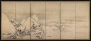 Chinesische Landschaft von Unknown artist