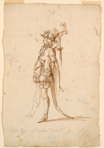 Kostümentwurf: Ein Page für ein Ballett von Unknown artist