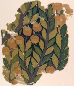 Vorhangbordüre Fragment