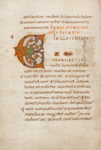 Dekorierter Initialbuchstabe C