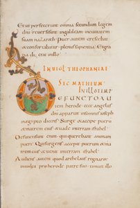 Dekorierte Initiale D
