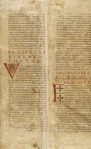 Dekorierte Initiale V; Dekorierte Initiale E