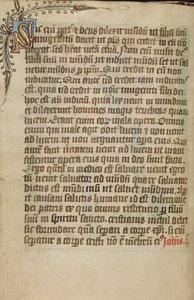 Geschmückte Textseite