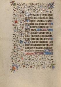 Geschmückte Textseite von Unknown artist