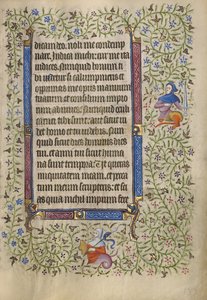 Geschmückte Textseite von Unknown artist