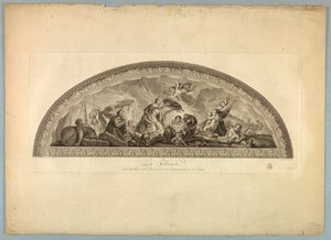 Dekorationen von Lebrun und Mignard im Schloss Versailles von Unknown artist