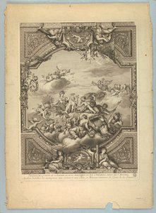 Dekorationen von Lebrun und Mignard im Schloss Versailles