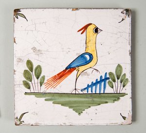 Dekorative Fliese von Unknown artist