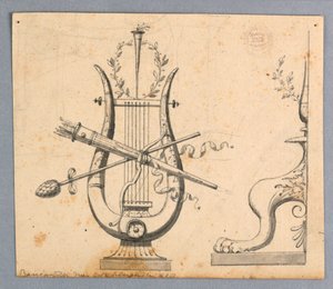 Entwurf für dekorative Motive von Unknown artist