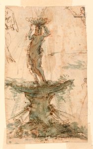 Entwurf für einen Brunnen von Unknown artist