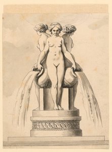 Entwurf für einen Brunnen