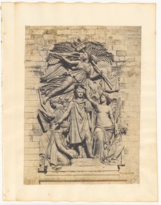Detail von "Le Triomphe" auf dem Arc de Triomphe von Unknown artist
