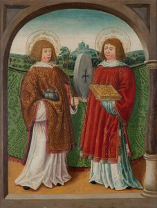 Die Heiligen Stephanus und Florian (?)