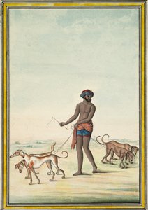 Hundespaziergänger von Unknown artist