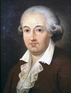 Domenico Cimarosa (1749 - 1801), Gemälde im Lycée Musical, Bologna.