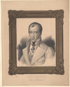 Kaiser von Österreich Ferdinand I. (Druck) von Unknown artist