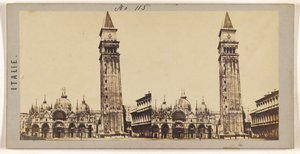 Ensemble des Markusplatzes, Venedig von Unknown artist