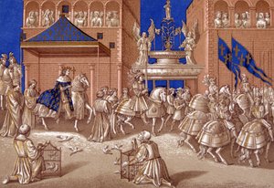 Einzug von Karl VII. in Paris von Unknown artist