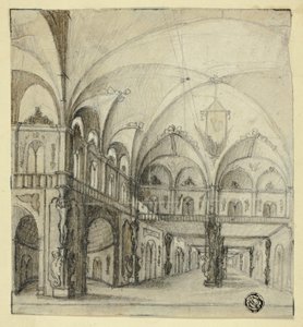 Fantastisches Interieur von Unknown artist