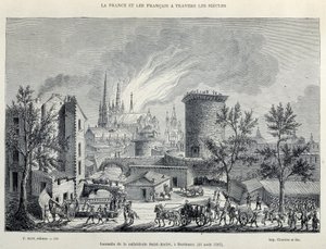 Brand der Kathedrale St. André, Bordeaux, 25. August