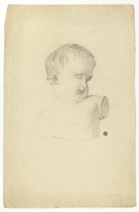 Fragment einer Kinderbüste von Unknown artist