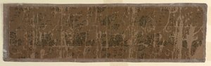Fragment eines buddhistischen Gewandes (kesa)