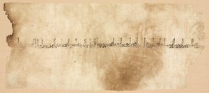 Fragment eines Tiraz von Unknown artist