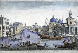 Gesamtansicht von Venedig - Gravur