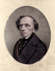Giacomo Meyerbeer (1791-1864), deutscher Komponist.