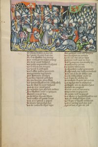 Gideon greift die Midianiter bei Nacht an