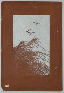 Gräser und Kraniche