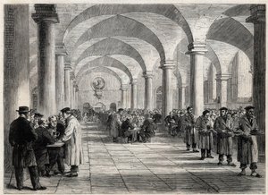 Greenwich Hospital - Der Westspeisesaal von Unknown artist