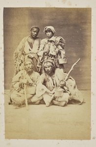 [Gruppenporträt von vier Bauern] von Unknown artist