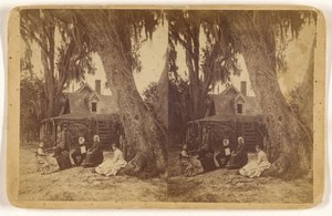 Harriet Beecher Stowe Haus in Florida von Unknown artist