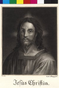Jesus Christus (Halbfigur) von Unknown artist