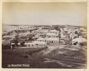 Stadt Hamilton von Unknown artist