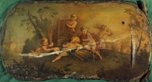 Erntende Kinder oder Sommer, zwischen 1701 und 1800 von Unknown artist