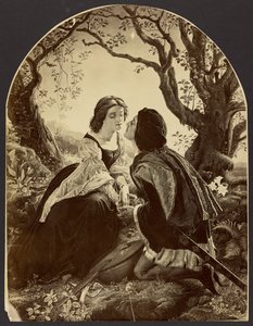Hesperus, der Abendstern, heilig für Liebende, 1855 von Sir Joseph Noel Paton von Unknown artist